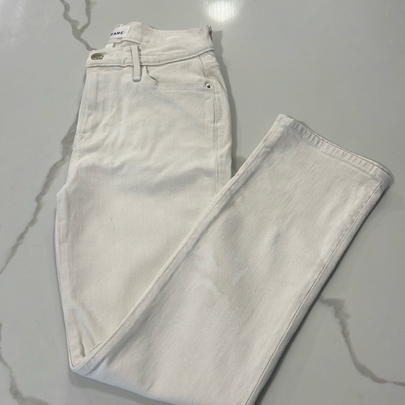Frame Denim Denim - Frame Le straight jeans-winter white